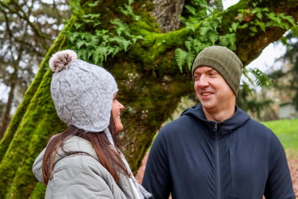 REi Co-op IE Chaos Taboo Earflap Beanie Women Grey