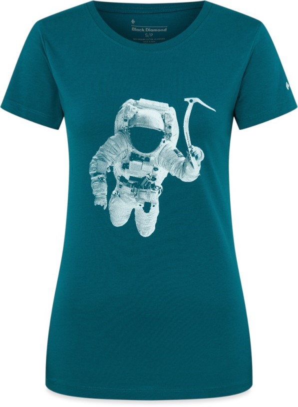 Black Diamond Spaceshot T-Shirt Women Sea Pine REi Co-op IE