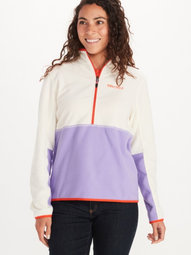 Marmot Rocklin Half-Zip Pullover Women Papyrus REi Co-op IE