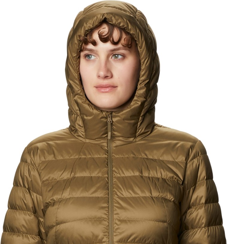 REi Co-op IE Mountain Hardwear Rhea Ridge Down Parka Women Raw Clay