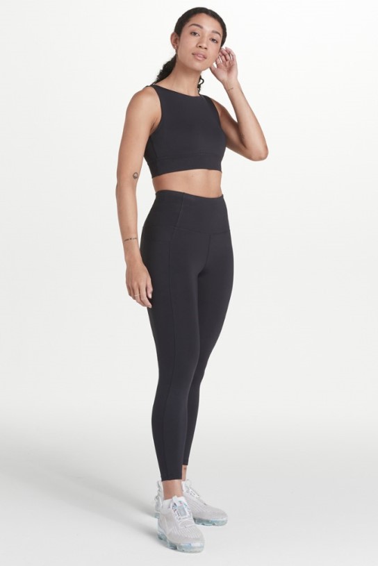 Black REi Co-op IE Lole Step Up Ankle Leggings Women