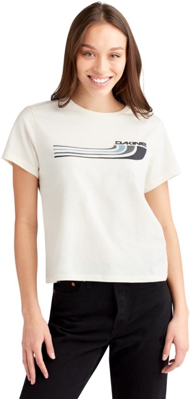 White REi Co-op IE Dakine Stacked Rail T-Shirt Women