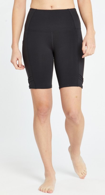 Black Oiselle Long Pocket Jogger Shorts Women REi Co-op IE