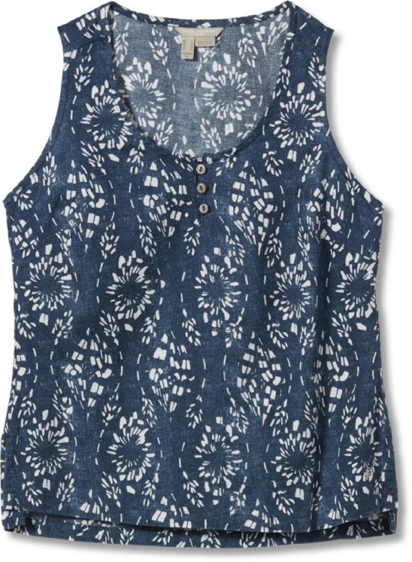 REi Co-op IE Navy Royal Robbins Cool Mesh Eco Tank Top Women