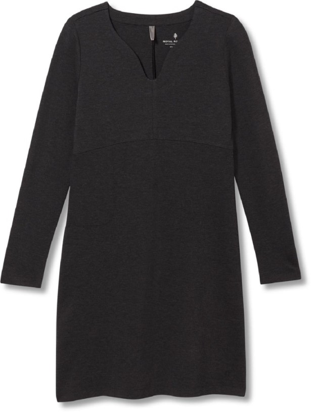 REi Co-op IE Royal Robbins Geneva Ponte Dress Asphalt