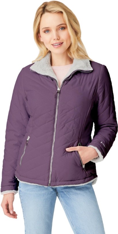 Free Country Cloud Lite Reversible Jacket Women REi Co-op IE Fig