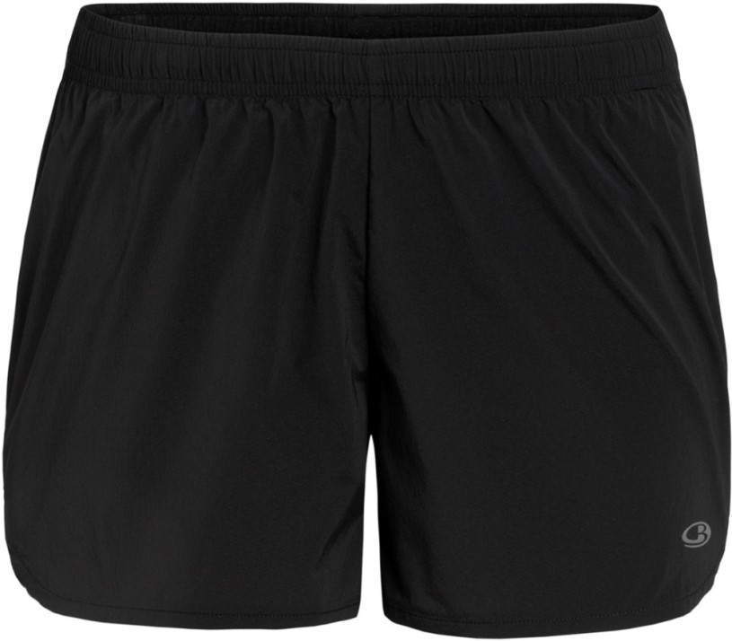 Black Icebreaker Cool-Lite Merino Impulse Running Shorts Women REi Co-op IE