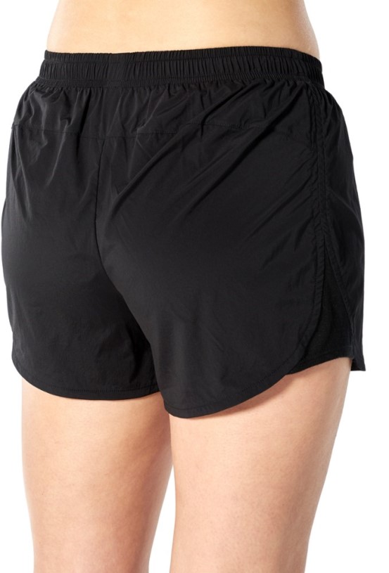 Black Icebreaker Cool-Lite Merino Impulse Running Shorts Women REi Co-op IE
