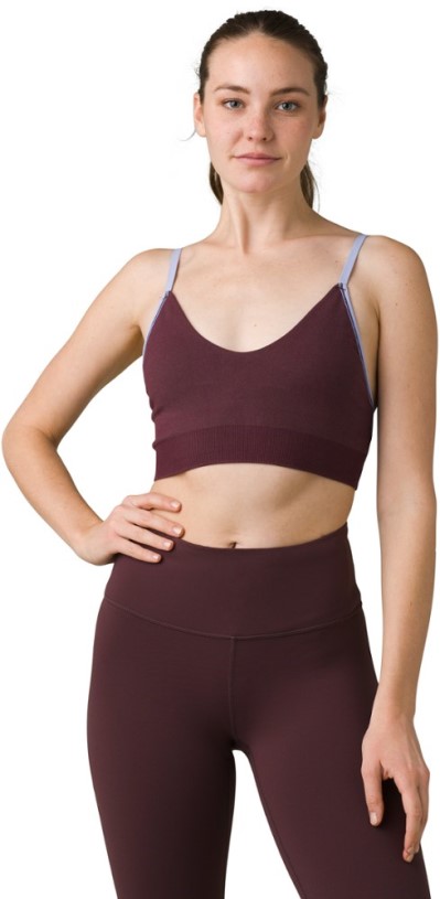Prana Sopra Seamless Bra REi Co-op IE Rich Cocoa