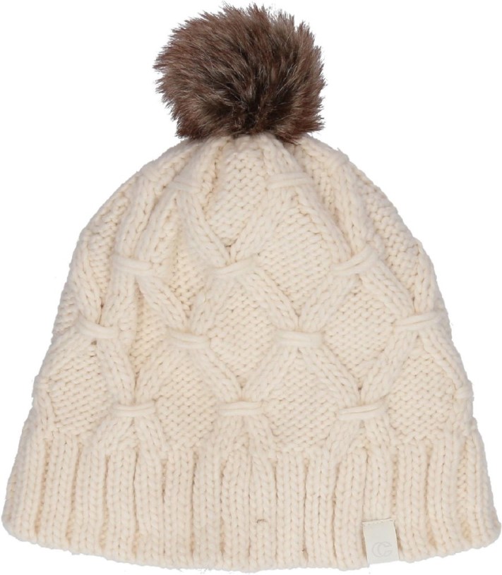 REi Co-op IE Chaos Bailey Pom Beanie Women Ivory