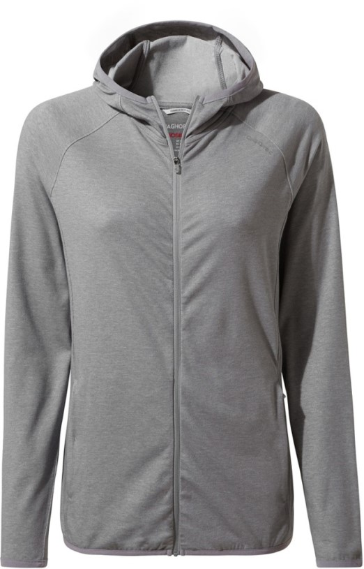 Craghoppers Nosilife Nilo Hooded Top Women Grey REi Co-op IE