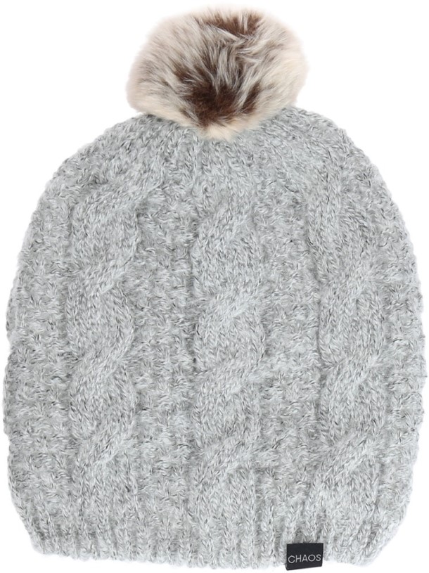 Grey REi Co-op IE Chaos Taboo Pom Beanie Women