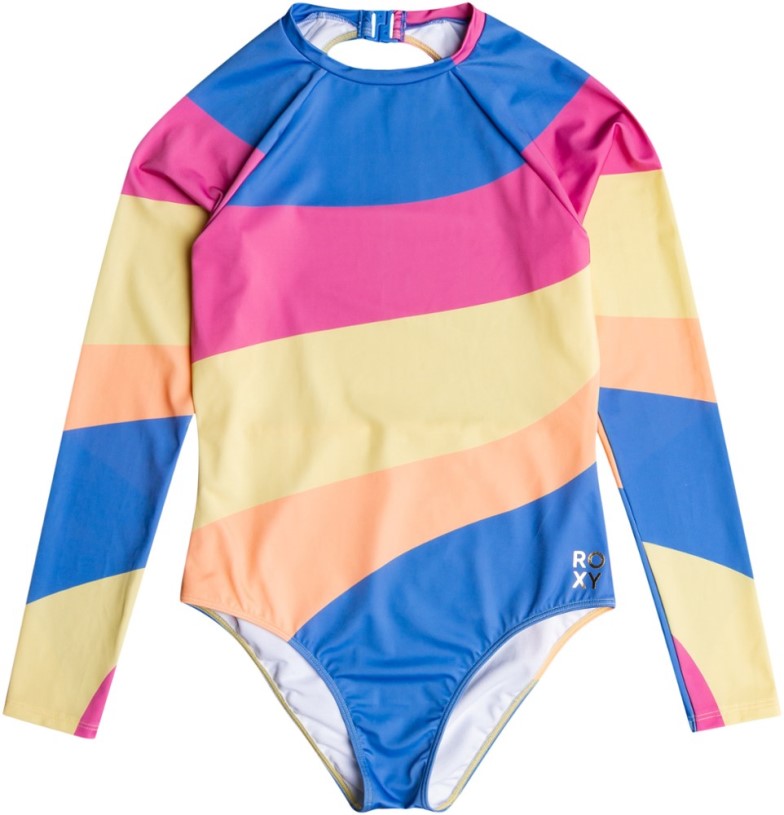 Roxy Pop Surf Long-Sleeve One-Piece Swimsuit Women Regatta REi Co-op IE