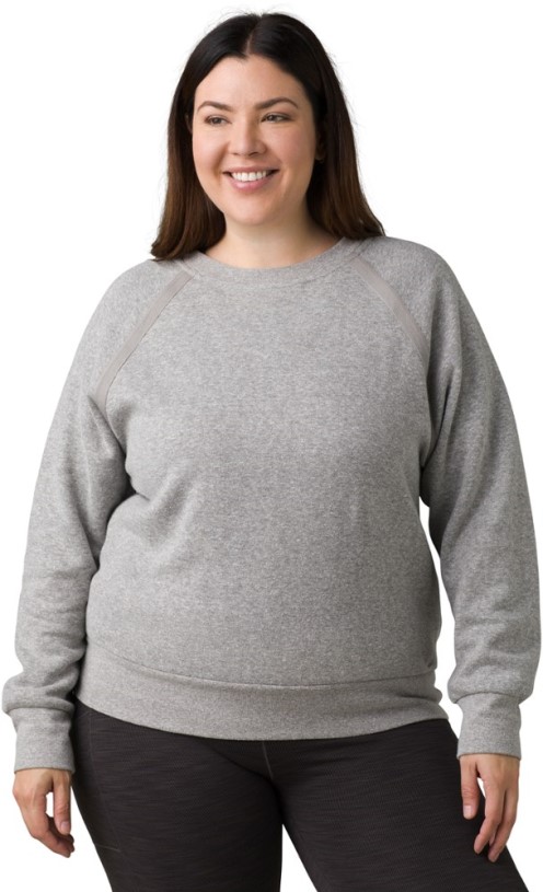 Prana Cozy Up Sweatshirt Women Plus Sizes Grey REi Co-op IE