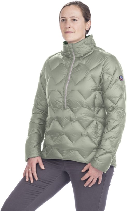 Big Agnes Cora Insulated Pullover Women Desert Sage REi Co-op IE