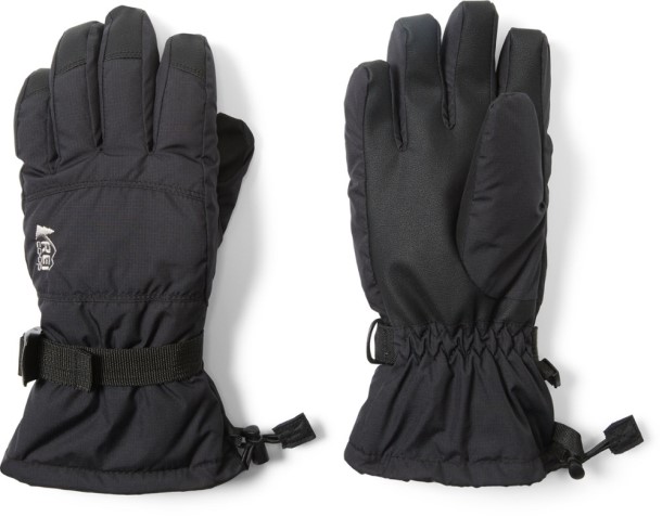 Black REi Co-op IE Timber Mountain Gloves Kid