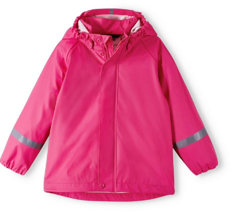 REi Co-op IE Reima Lampi Rain Jacket Kid Pink