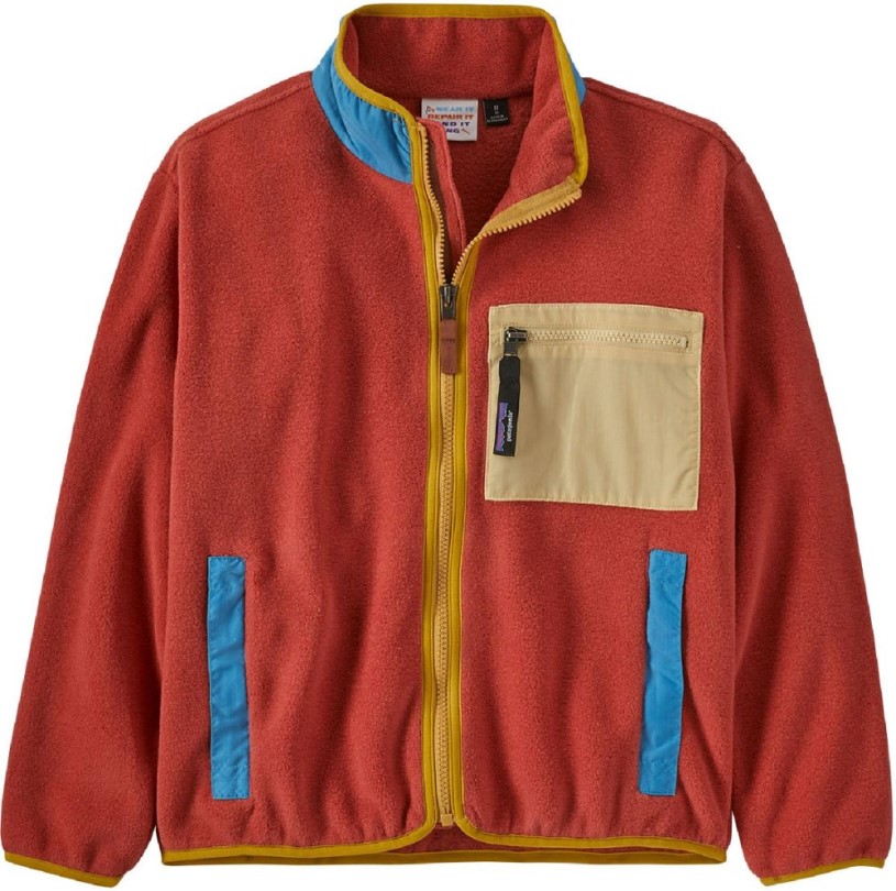 Sumac Red REi Co-op IE Patagonia Synchilla Fleece Jacket Kid