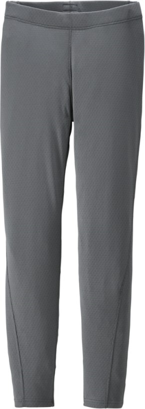 REi Co-op IE Grey Patagonia Capilene Midweight Base Layer Bottoms Kid