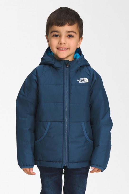 The North Face Reversible Perrito Hooded Insulated Jacket Toddlers Blue REi Co-op IE