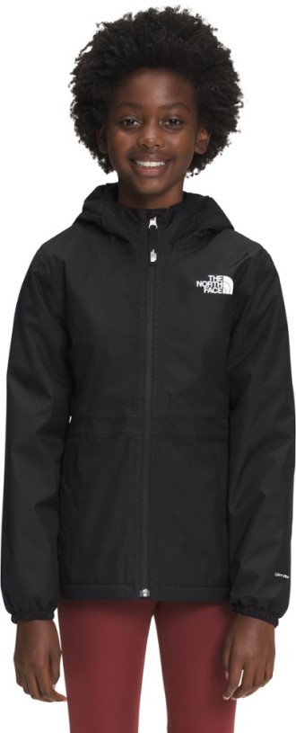 Black REi Co-op IE The North Face Warm Storm Rain Jacket Girls