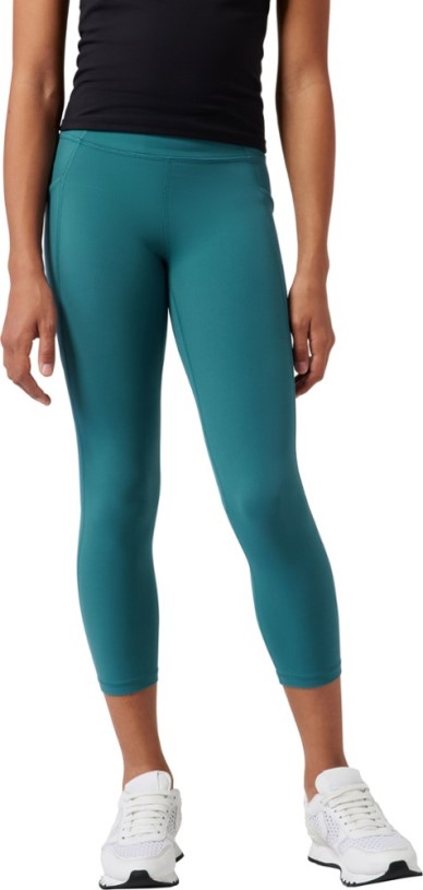 Athleta High-Rise Stash Your Treasures Capri Leggings Girls Green REi Co-op IE