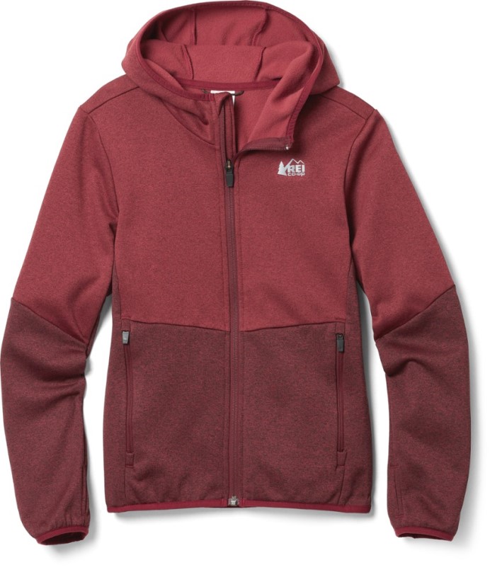 Shaded Sumac REi Co-op IE Active Pursuits Fleece Jacket Kid