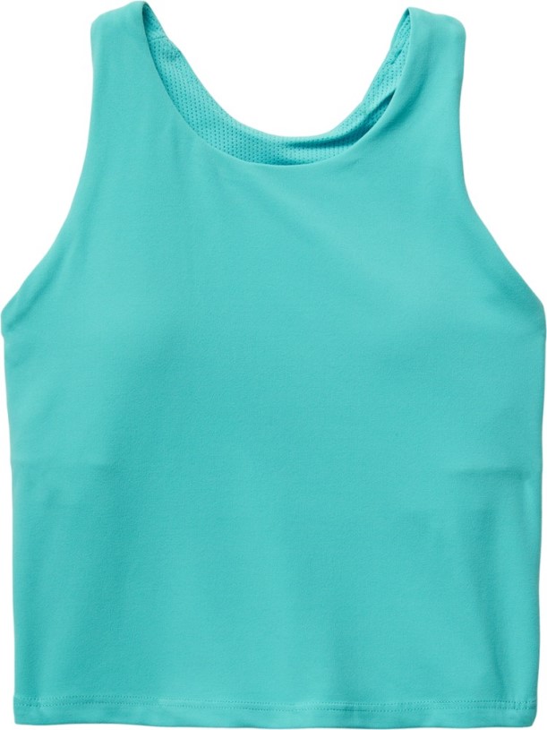 Athleta Long Distance Bra Girls Green REi Co-op IE