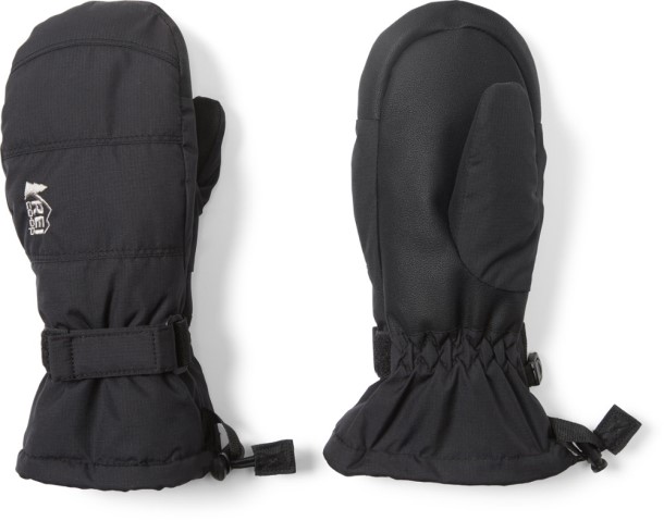Black REi Co-op IE Timber Mountain Insulated Mittens Toddlers