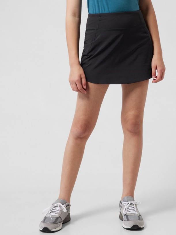REi Co-op IE Athleta Run The World Skort Girls Black