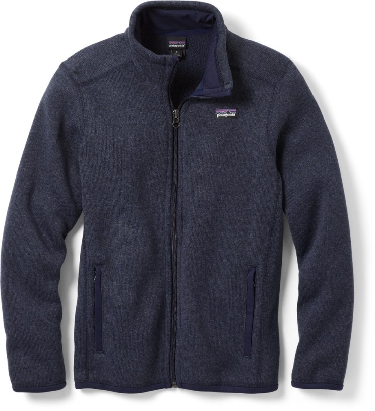 Patagonia Better Sweater Jacket Boys REi Co-op IE New Navy
