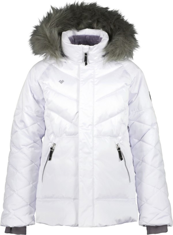 REi Co-op IE White Obermeyer Meghan Insulated Jacket Girls
