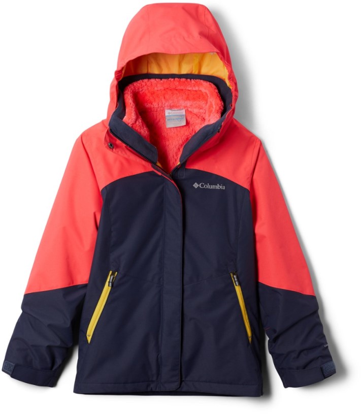 REi Co-op IE Columbia Bugaboo Ii 3-In-1 Jacket Girls Nocturnal