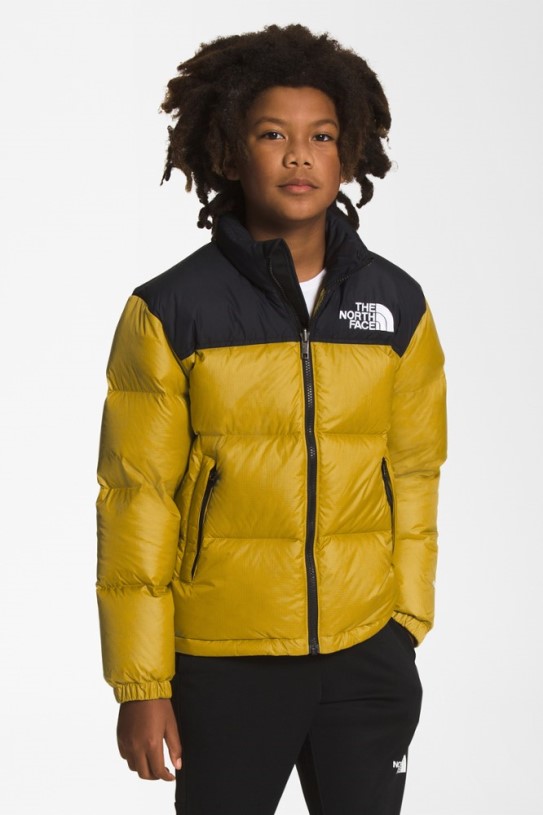 Mineral Gold The North Face 1996 Retro Nuptse Down Jacket Kid REi Co-op IE