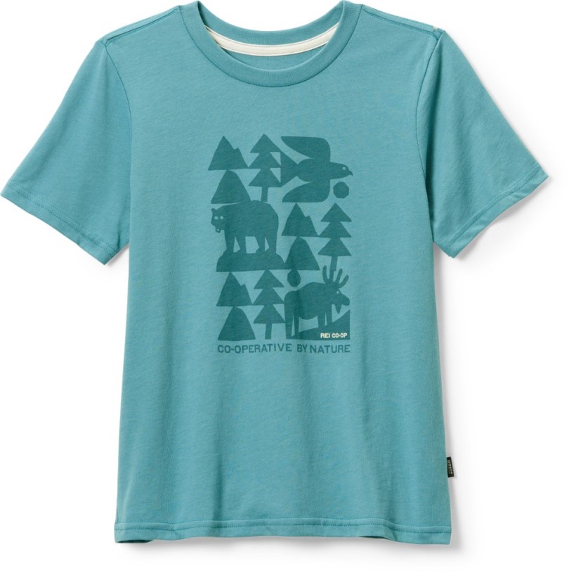 Blue REi Co-op IE Connected Graphic T-Shirt Kid