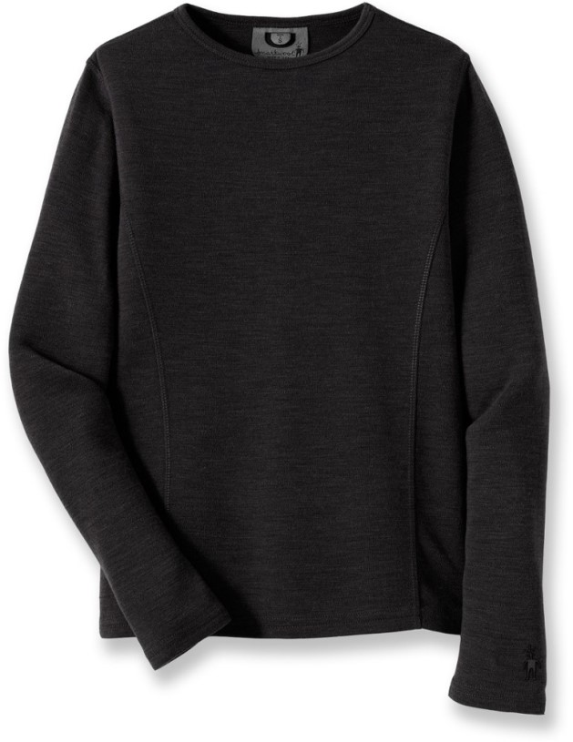Smartwool Classic Thermal Merino Crew Base Layer Top Kid Black REi Co-op IE