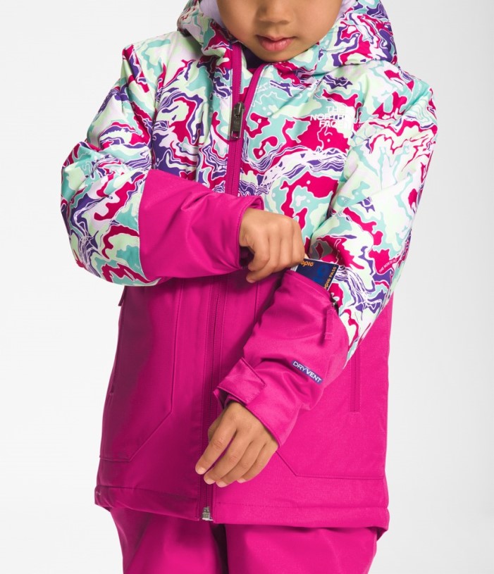 REi Co-op IE The North Face Freedom Insulated Jacket Toddlers Peak Purple Terrain