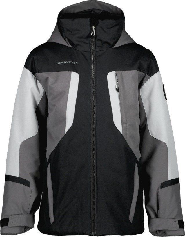 Black REi Co-op IE Obermeyer Fleet Insulated Jacket Boys