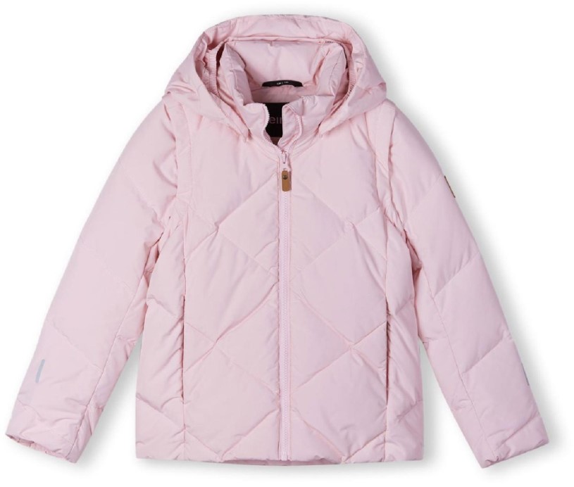 Reima Paahto Coffee Bean Shimmer 2-In-1 Down Jacket Kid Pale Rose REi Co-op IE