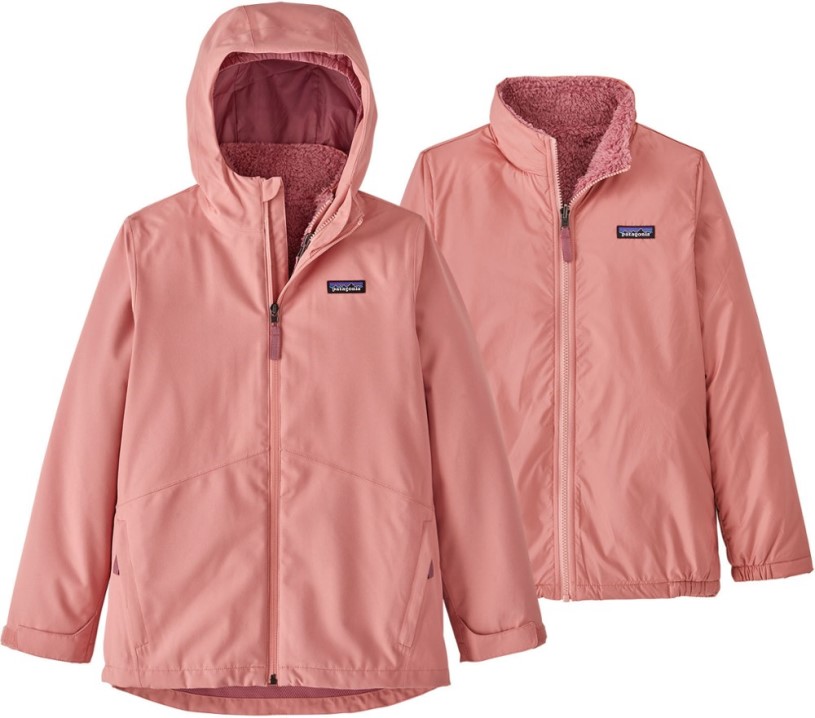 Pink Patagonia 4-In-1 Everyday Jacket Girls REi Co-op IE