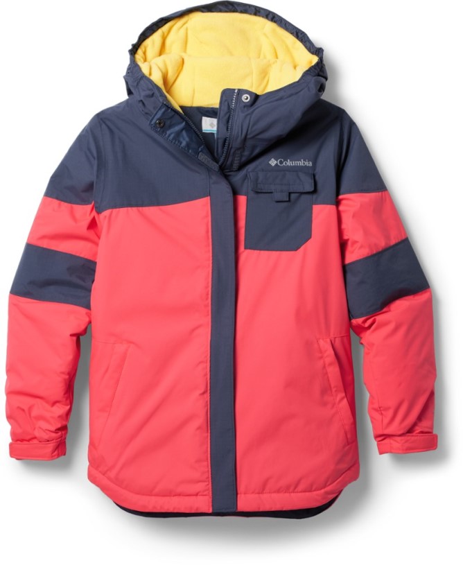 Columbia Mighty Mogul Insulated Jacket Girls REi Co-op IE Neon Sunrise