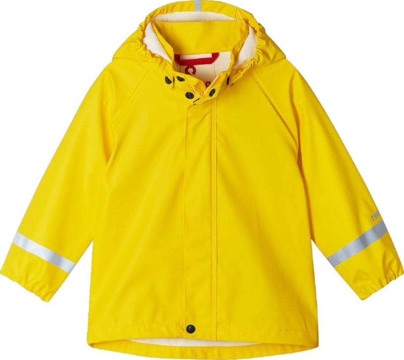 Yellow Reima Lampi Rain Jacket Kid REi Co-op IE