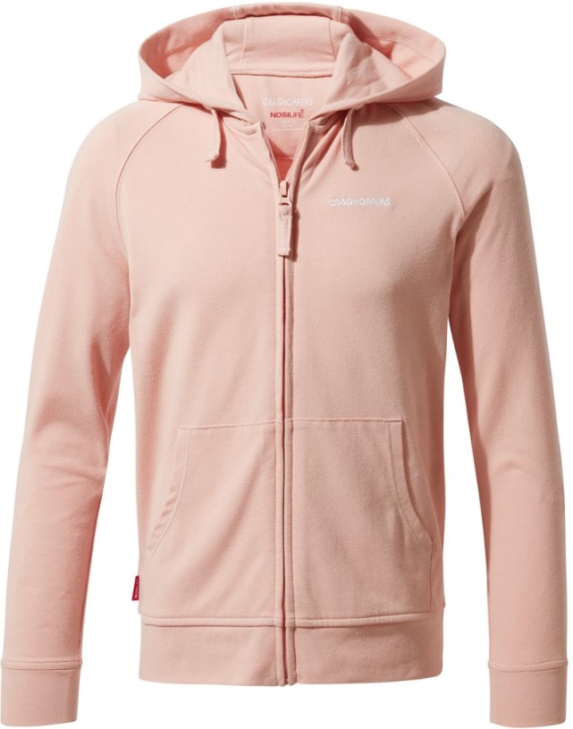 REi Co-op IE Pink Craghoppers Nosilife Ryley Full-Zip Hoodie Kid