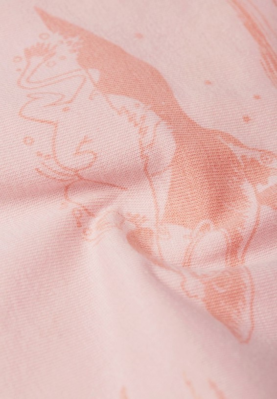 REi Co-op IE Reima Moomin Print Trygg Organic Cotton Onesie Infants' Pink