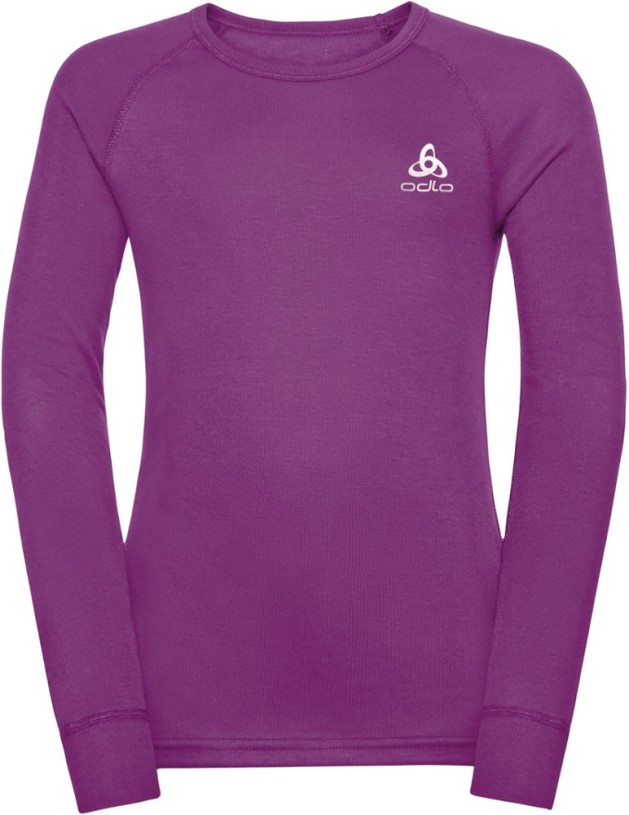 REi Co-op IE Hyacinth Violet Odlo Active Warm Eco Long-Sleeve Base Layer Top Toddlers/Kid
