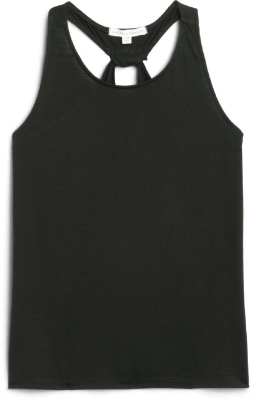 REi Co-op IE Threads 4 Thought Shaye Keyhole Tank Top Kid Black