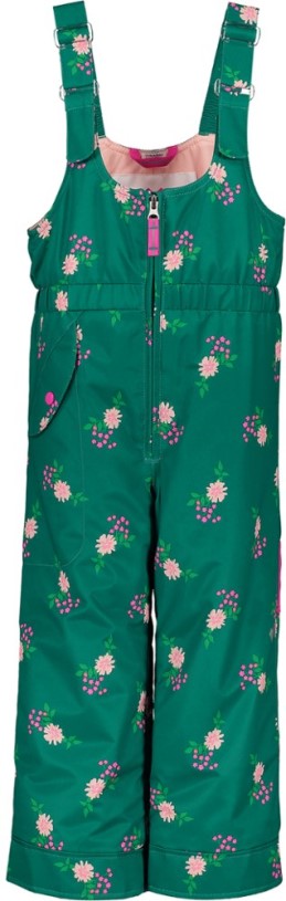 REi Co-op IE Obermeyer Snoverall Print Bib Snow Pants Toddlers/Kid Green