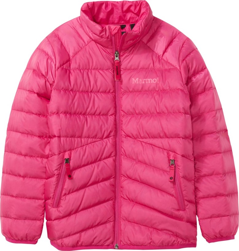 Marmot Highlander Down Jacket Kid Very Berry REi Co-op IE