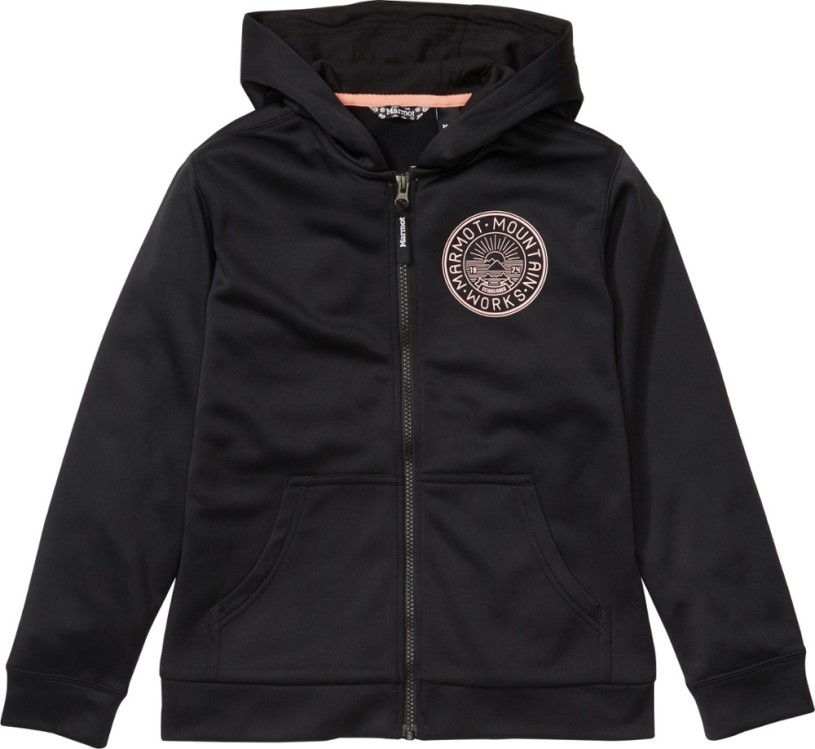 Black REi Co-op IE Marmot Whitney Hoodie Girls