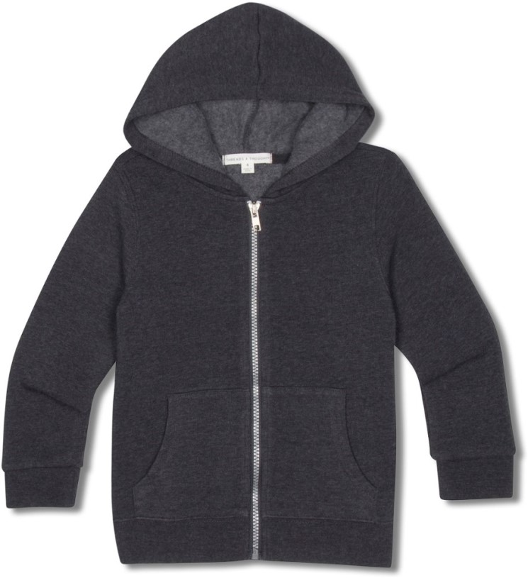 Carbon Threads 4 Thought Fleece Zip Hoodie Kid REi Co-op IE